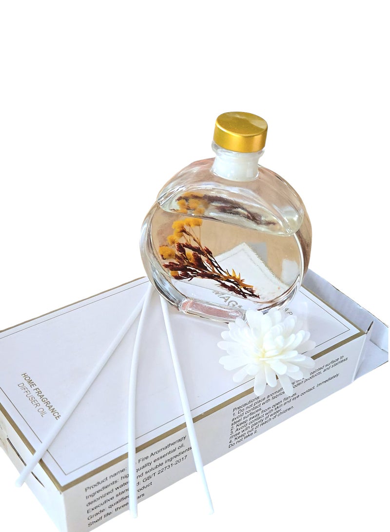 فواحة زيت عطري مع ٣ عيدان رائحة زهرة الفريزيا - Image 2